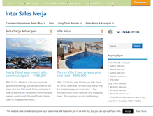 Tablet Screenshot of intersalesnerja.com